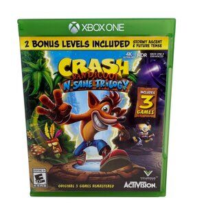 Xbox One - Crash Bandicoot: N-Sane Trilogy - CIB - Tested/Works